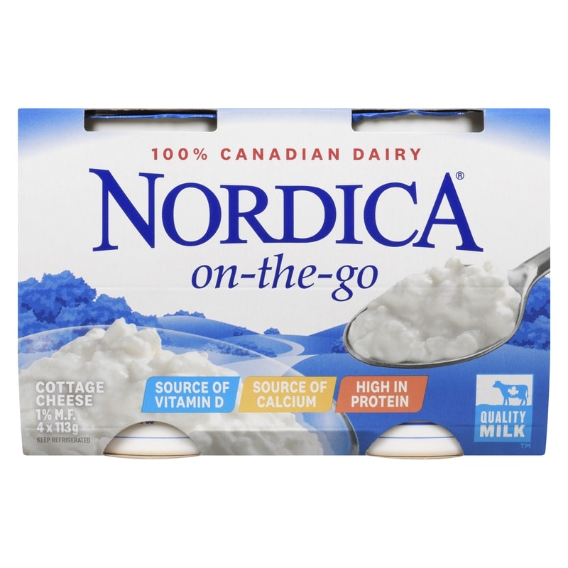 Nordica On-The-Go Cottage Cheese, Plain