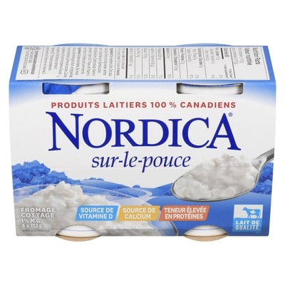 Gay Lea Fromage cottage nature sur-le-pouce 4x113.0 g, 1,44 $/100g