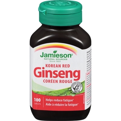 Jamieson Korean Red Ginseng Caplets 100 ea, $0.24/1ea