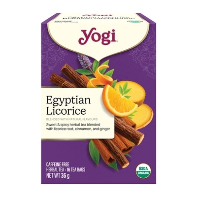 Yogi Egyptian Licorice 16 ea, $0.37/1ea