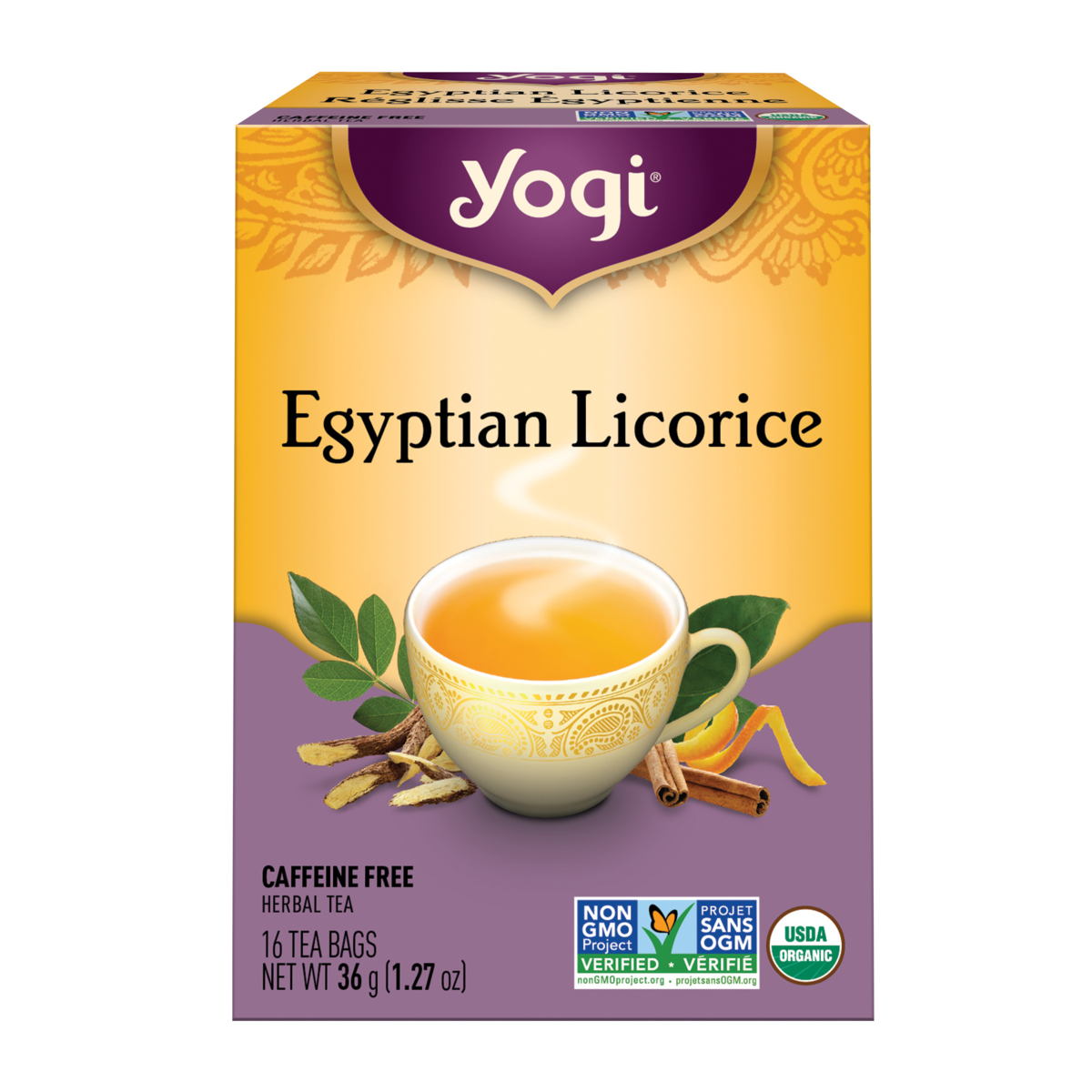 Yogi Egyptian Licorice 16 ea, $0.38/1ea