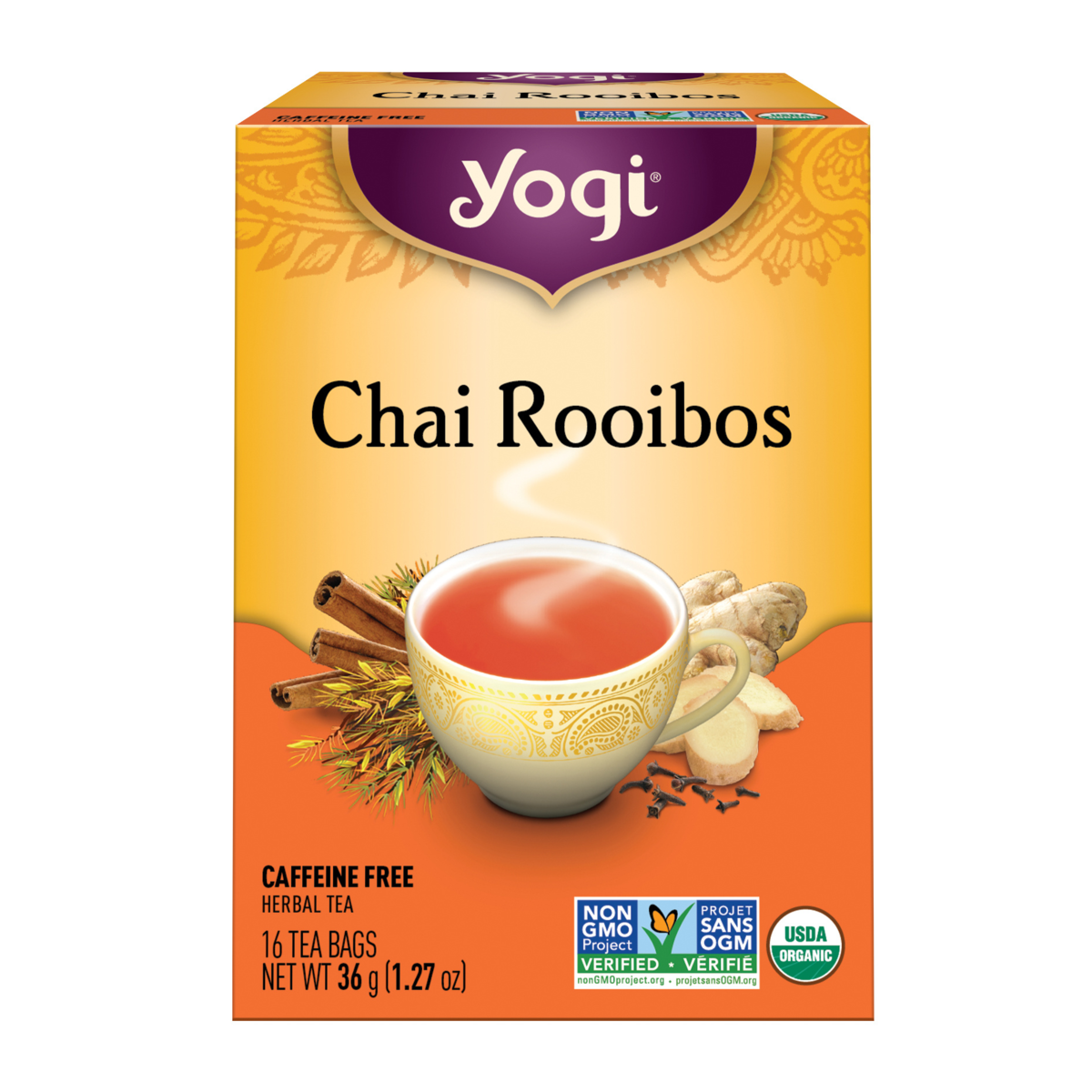 Yogi Chai Rooibos 16 ea, $0.38/1ea