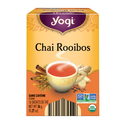 Yogi Chai Rooibos 16 ea, 0,44 $/1ch