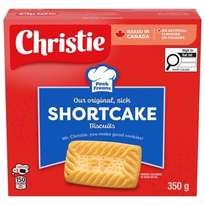 Christie Family Shortcake 350 g, $1.71/100g