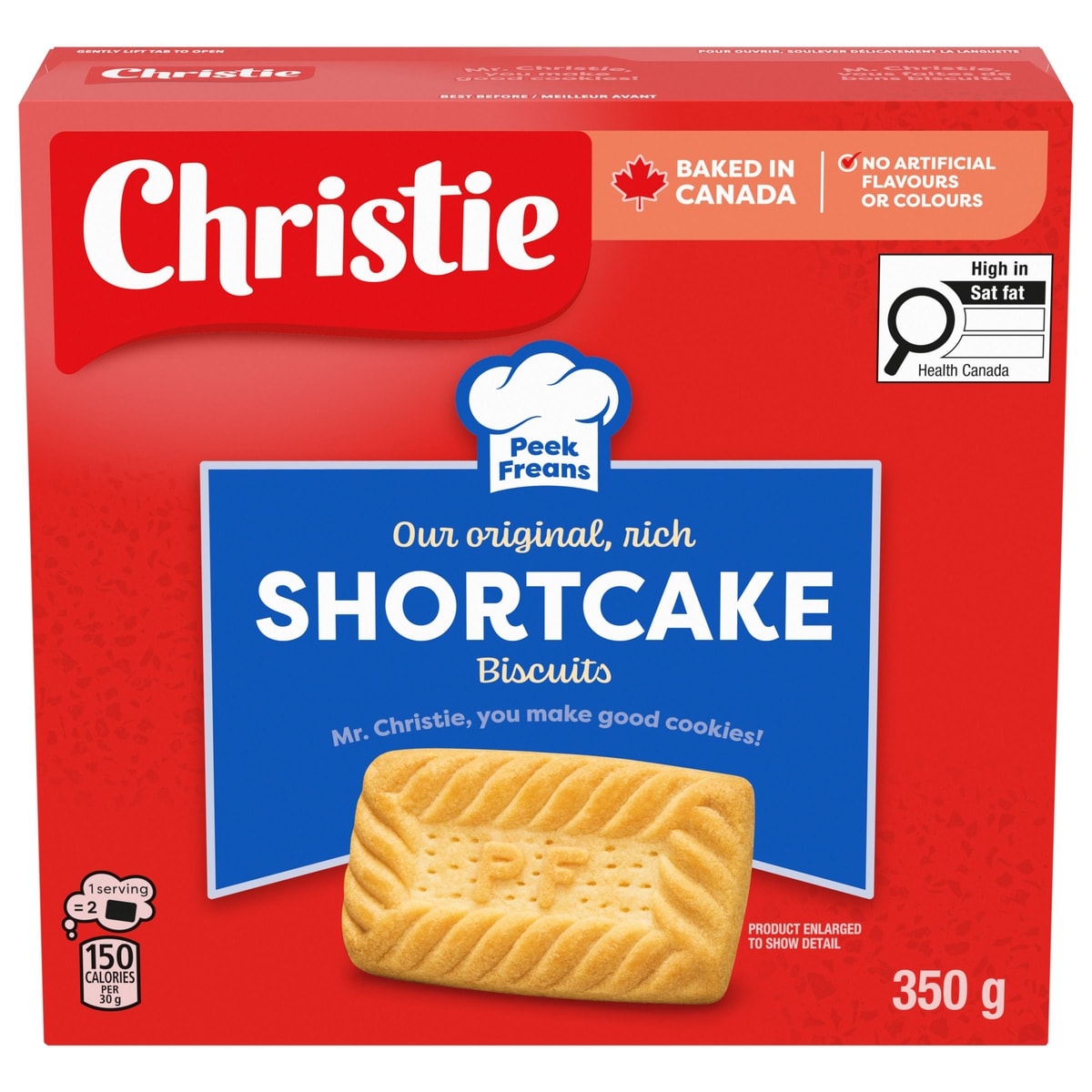 Peek Freans Lifestyle Family Shortcake Cookies, Biscuits 350 g, $1.43/100g