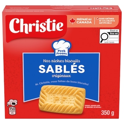 Peek Freans Sablés Glacés Biscuits 350 g, 1,43 $/100g