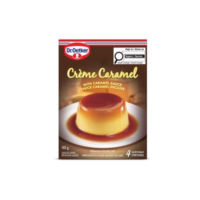 Dr. Oetker Mélange pour dessert crème caramel 105 g, 2,66 $/100g