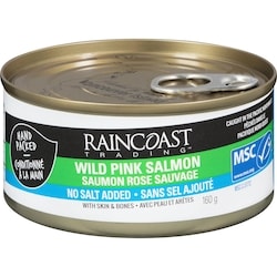 Wild Pink Salmon, No Added Salt
