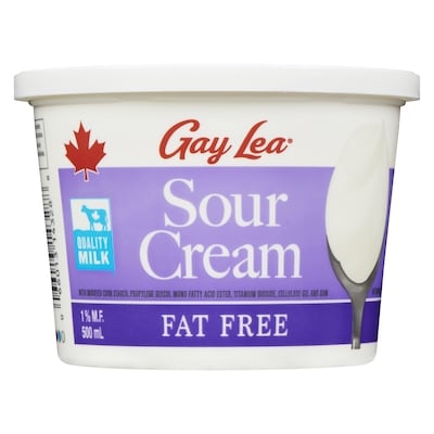 Sour Cream, Fat Free 1%