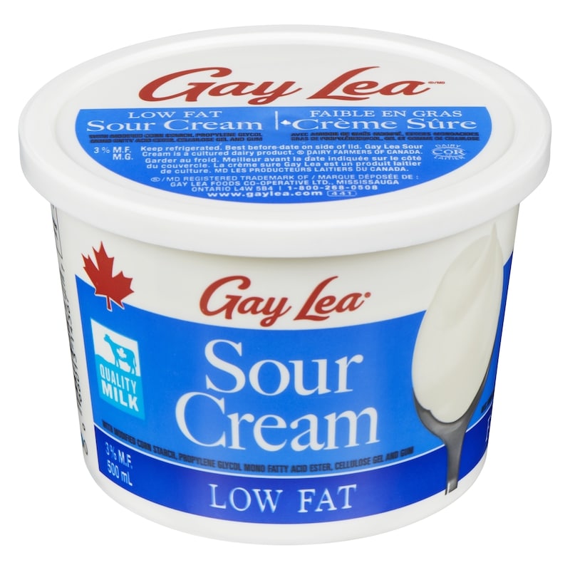 Sour Cream, Low Fat 3%