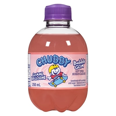 Chubby Bubble Gum 250 ml, $0.28/100ml