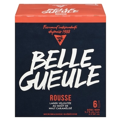 Belle Gueule Red Beer (ID required at pick-up) 6x341.0 ml, $0.49/100ml