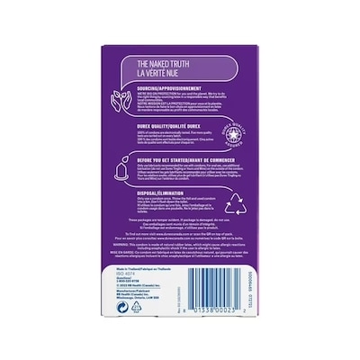 Condoms en latex extra lubrifiés Sensi-Thin