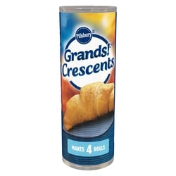 Pillsbury Grands! Crescents, Croissant Rolls, Ready to Bake, 4 ct 318 g, $1.51/100g