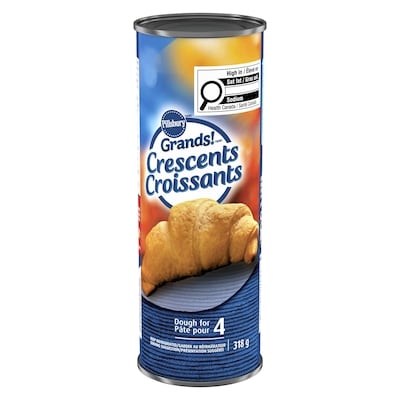 Grands! Crescents, Croissant Rolls, Ready to Bake, 4 ct