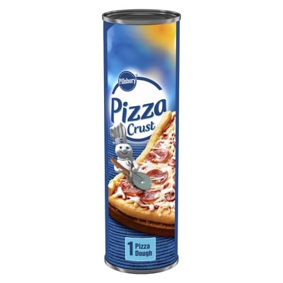Pillsbury Crescents Pizza Crust, Refrigerated Pre-Made Dough, 1 ct 391 g, $0.90/100g