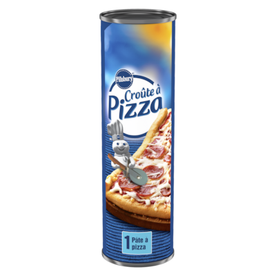 Pillsbury Pâte à Pizza , Pâte Préparée Réfrigérée, 1 unité 391 g, 1,23 $/100g