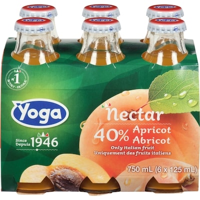 Yoga Nectar d'abricot 6x125.0 ml, 0,67 $/100ml