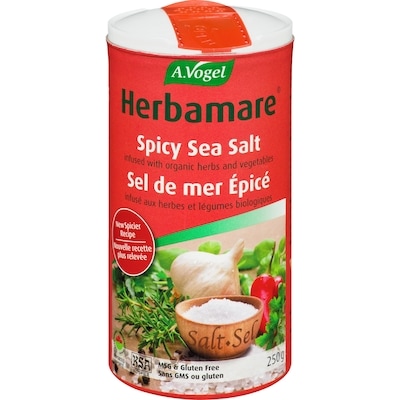 Herbamare Sel assaisonné Herbamare épicé 250 g, 3,00 $/100g