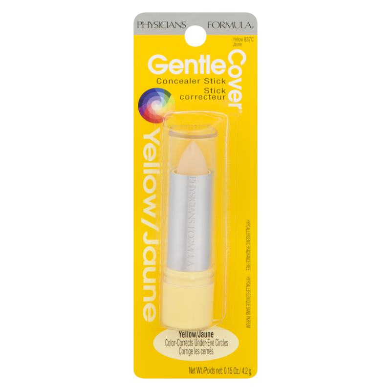 Gentle Cover Stick Concealer, Yellow Stick