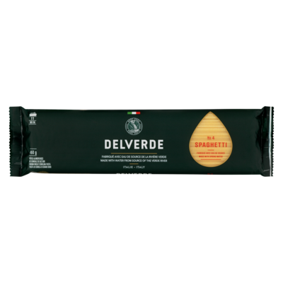 Delverde Spaghetti 450 g, 0,78 $/100g