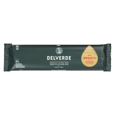 Delverde Spaghetti 450 g, 0,78 $/100g