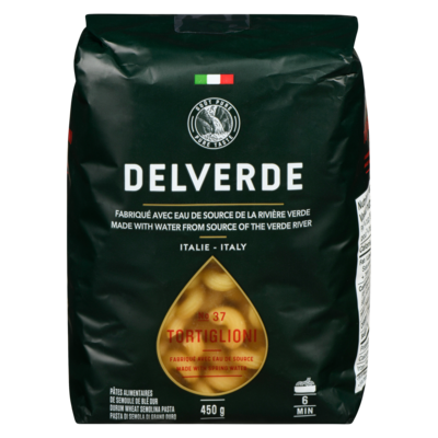 Delverde Pâtes tortiglioni 450 g, 0,78 $/100g