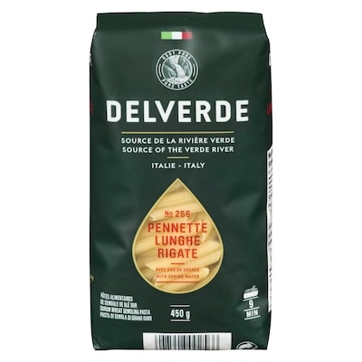 Delverde Durum Wheat Semolina Pasta Pennette Lunghe Rigate No 256 450 g, $0.78/100g
