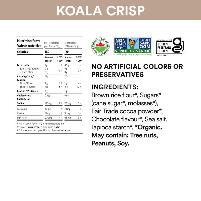 Organic Koala Crisp Cereal