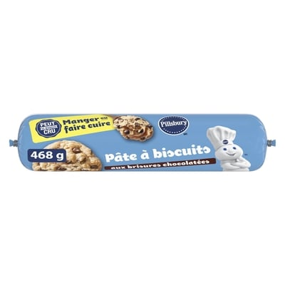Pillsbury Pâte à biscuits aux pépites de chocolat, Prête à cuire 468 g, 1,17 $/100g