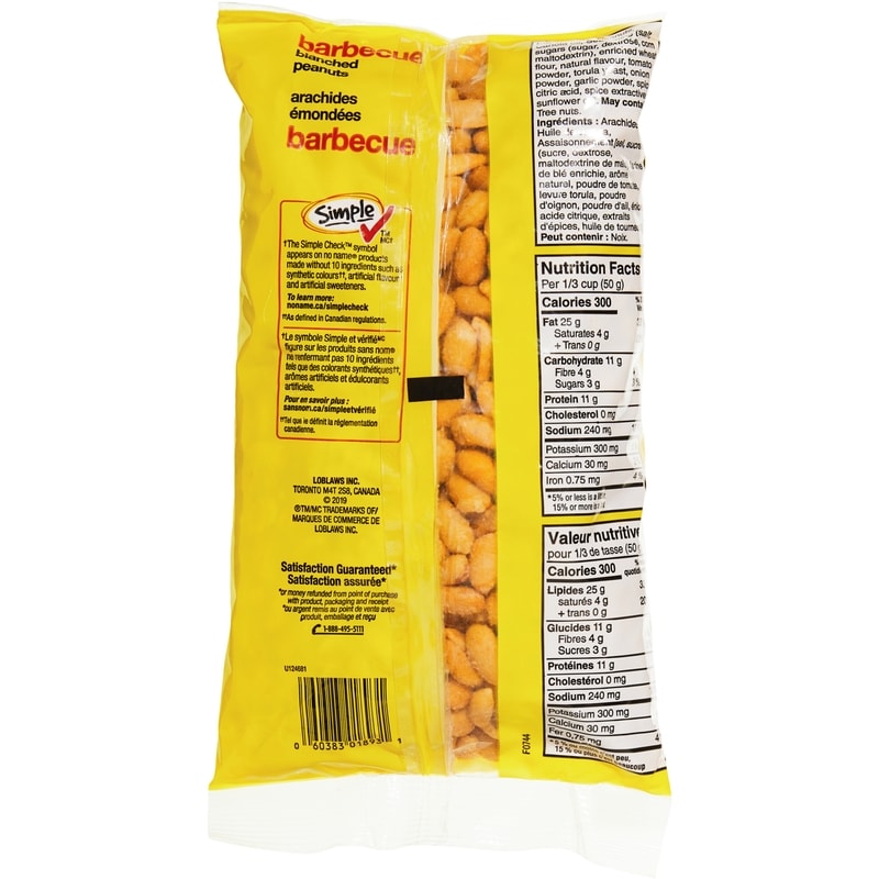 Barbecue Blanched Peanuts