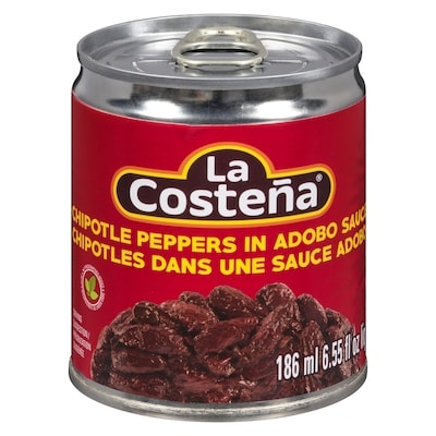 La Costena Chipotle Peppers in Adobo Sauce 186 ml, $2.04/100ml
