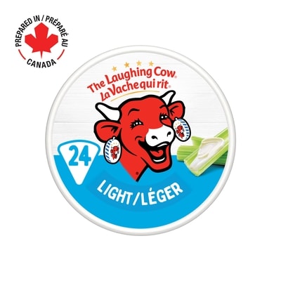 The Laughing Cow Light Creamy Swiss 400 g, $3.25/100g