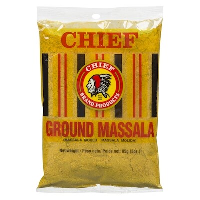 Chief Massala moulu 85 g, 2,22 $/100g