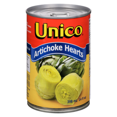 Unico Artichoke Hearts, Whole 398 ml, $1.38/100ml