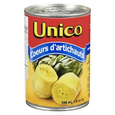Unico Unico Coeurs D'Artichauts 398 ml, 1,38 $/100ml