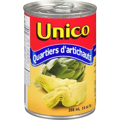 Unico Unico Quartiers D'Artichauts 398 ml, 1,38 $/100ml