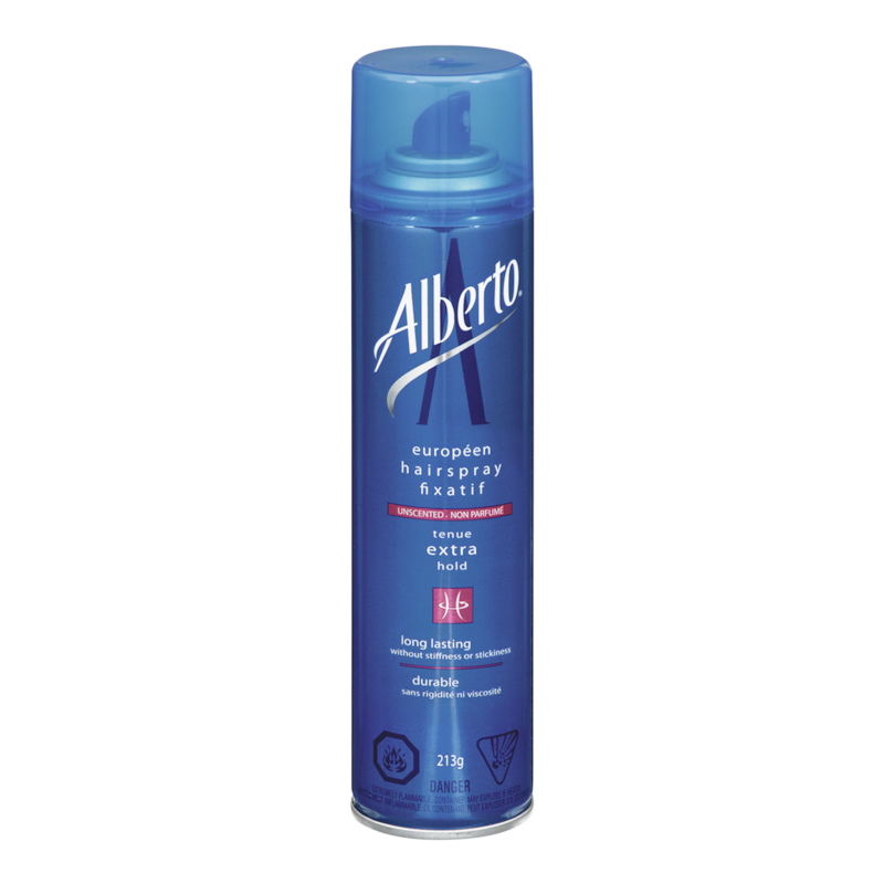 Hairspray for hair styling Extra Hold unscented
