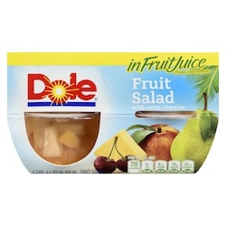 Dole Fruit Bowls Extra Cherries - 4x107.0 ml | No Frills Online
