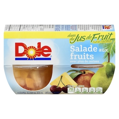 Dole Extra cerises 4x107.0 ml, 0,82 $/100ml