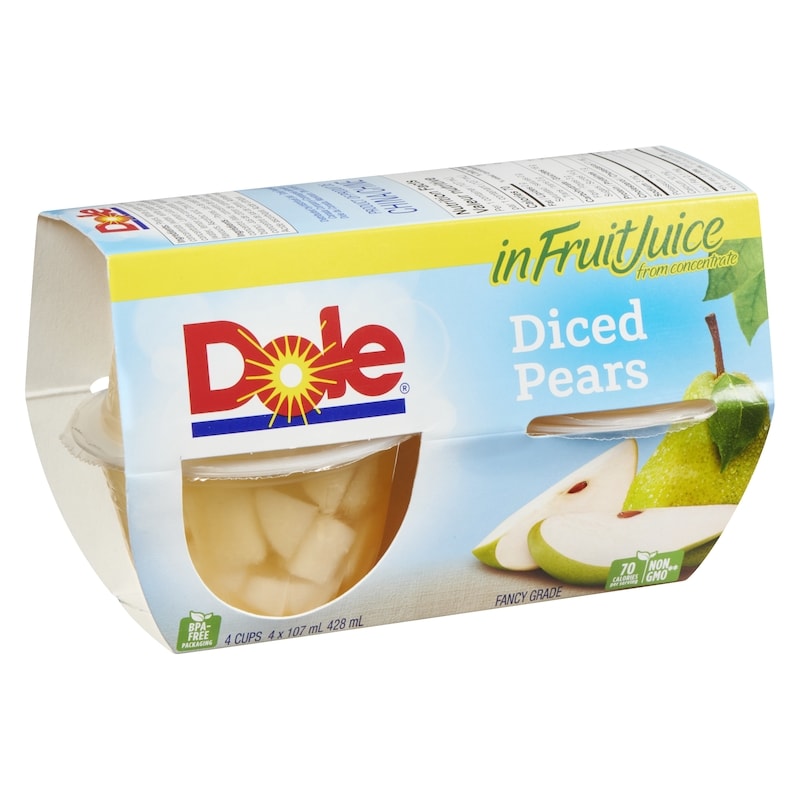 Fruit Bowls Pears, Diced
