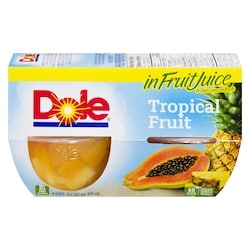 Dole Fruit Bowls Tropical Fruit 4x107.0 ml, $0.76/100ml