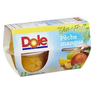 Pêche Mangue 4 Coupes x 170 ml (428 ml)