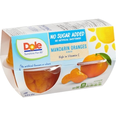 Fruit Bowls, Mandarin Oranges in Water