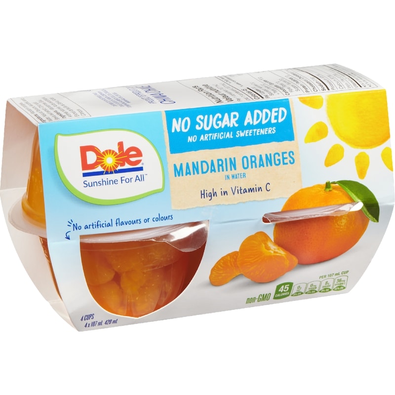 Fruit Bowls, Mandarin Oranges in Water