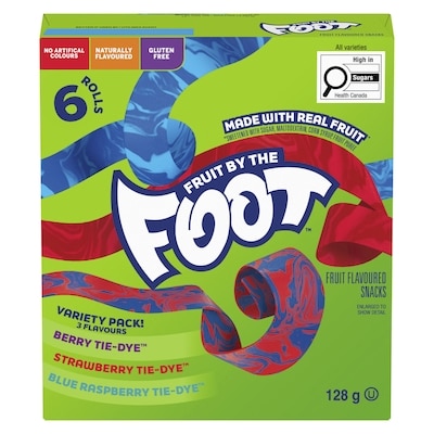 Fruit By The Foot Fruit Flavored Snacks Variety Pack, Gluten Free, 6 Ct