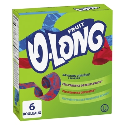 Betty Crocker Fruit O Long Fruits Collations Aromatisees Saveurs Variees, Sans Gluten, 6 Ct 128 g, 3,12 $/100g