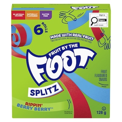 Fruit Flavoured Snacks, Gluten Free, 6 ct