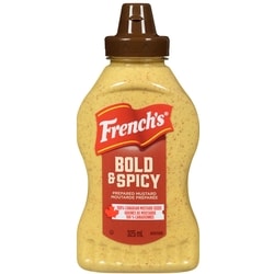 French’s Moutarde Préparée Bold & Spicy, Canadien 100% 325 ml, 0,62 $/100ml