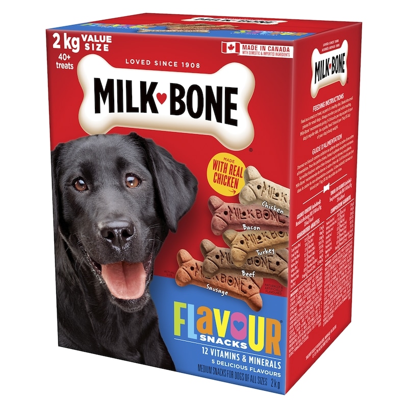 Flavour Snacks Medium Assorted Meat Flavours Dog Biscuits 